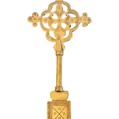Small Ethiopian Brass Cross